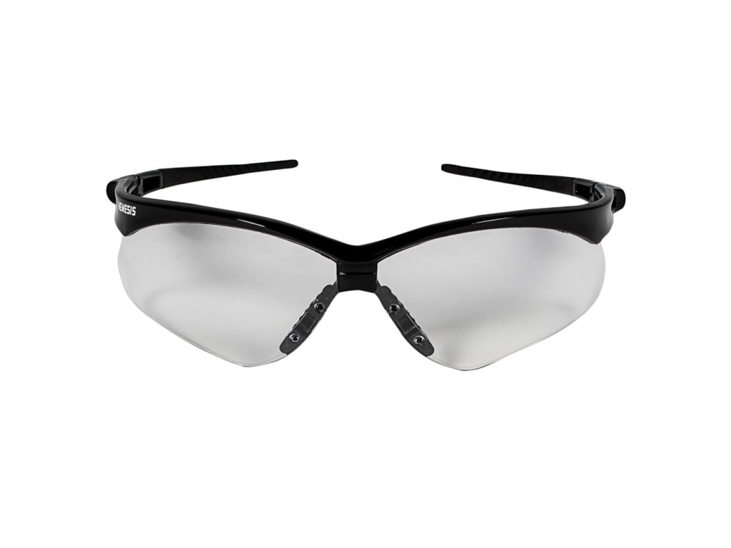 Kimberly-Clark 25676 - KleenGuard Nemesis Safety Glasses, Black