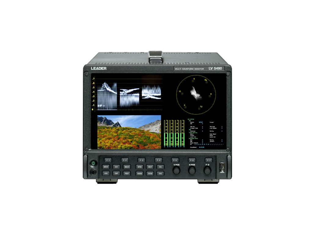 Leader LV5490 SDI Multi Waveform Monitor | TEquipment