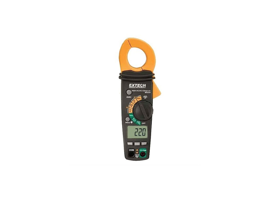 Extech MA220 AC/DC Clamp Meter 400A TEquipment
