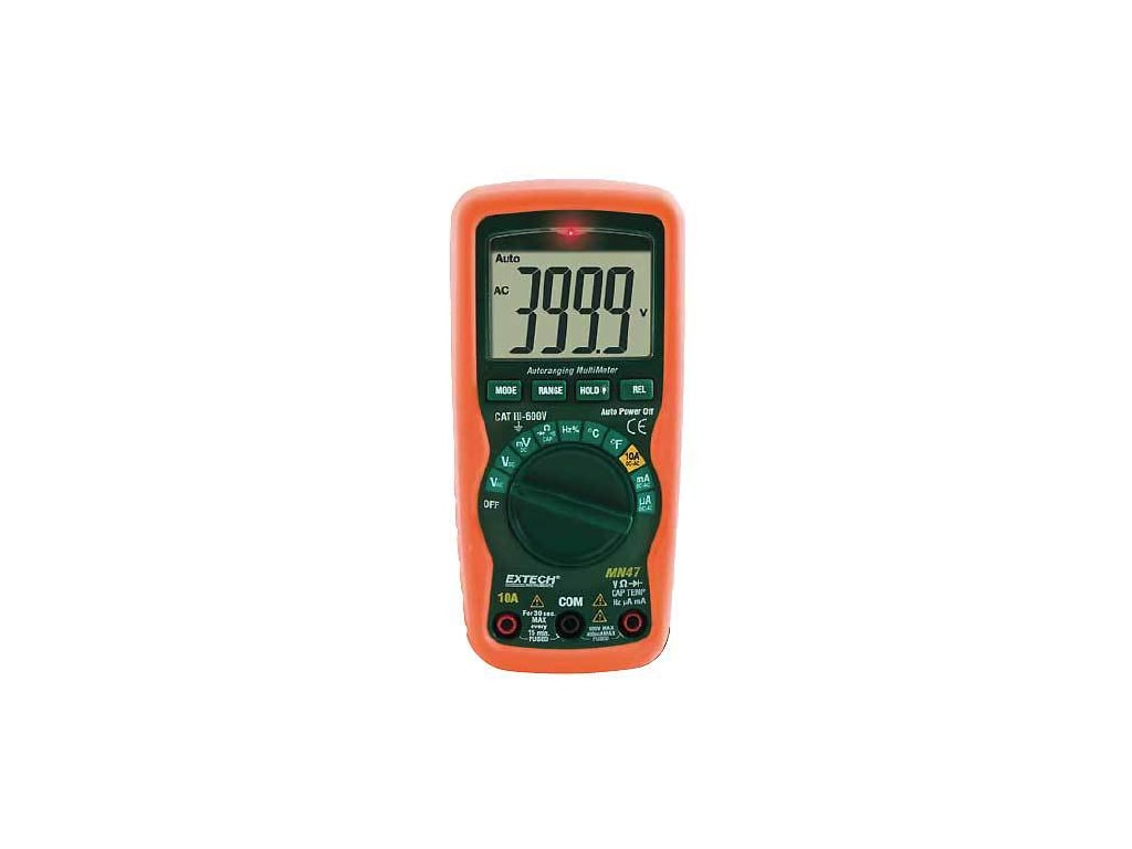 Extech MN47 12 Function Compact Multi-Meter with NCV