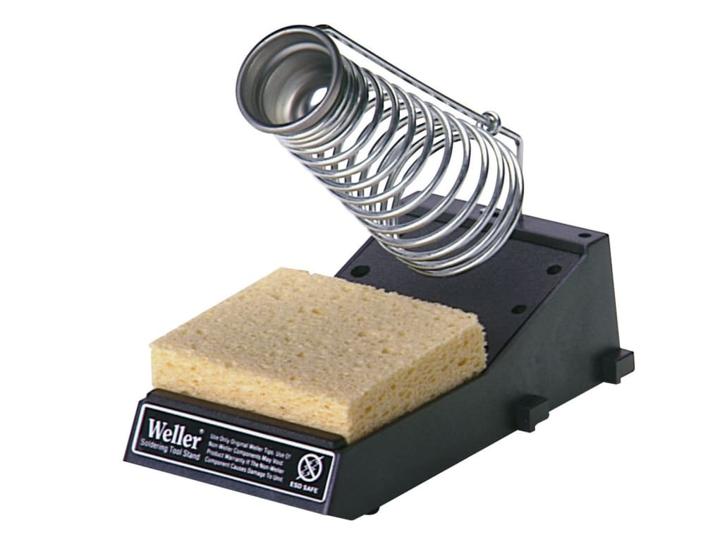 Weller PH1201ESD Soldering Tool Stand with Base, Sponge and Receptacle