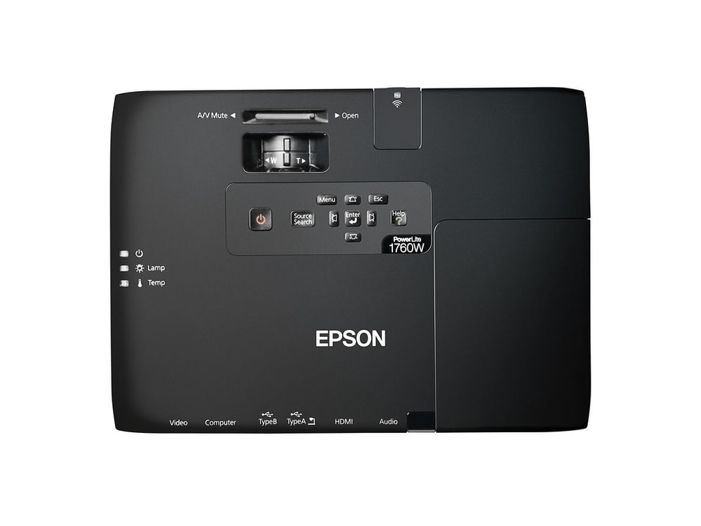 Epson PowerLite 1760W Multi Media Projector Brilliant Widescreen