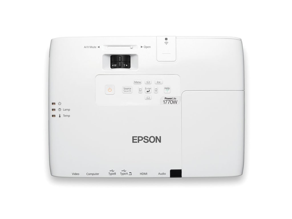 Epson PowerLite 1770W - WXGA 3LCD Projector