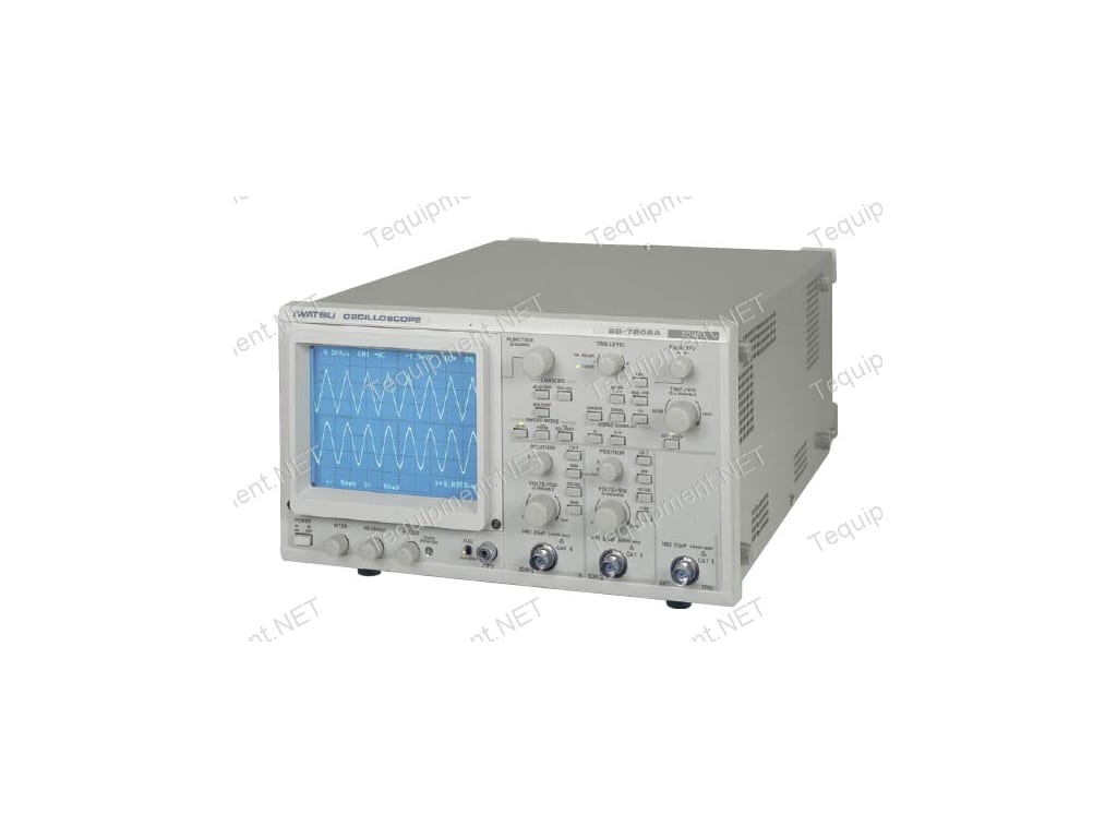 Iwatsu Ss 7802a Analog Oscilloscope Tequipment