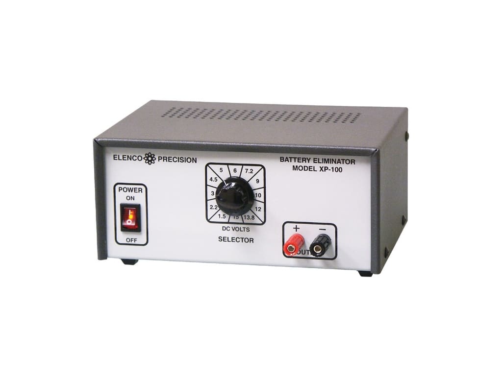 Elenco XP100 Power Supply Deluxe Battery Eliminator TEquipment