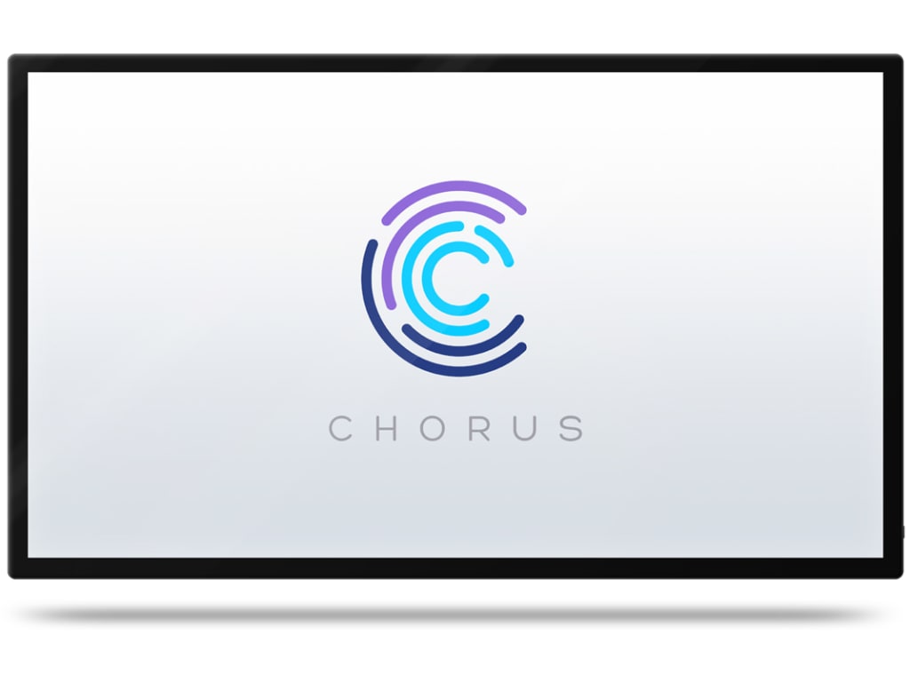 Clear Touch CTICHORUS55U 55" 7000X Series Interactive Panel with 1