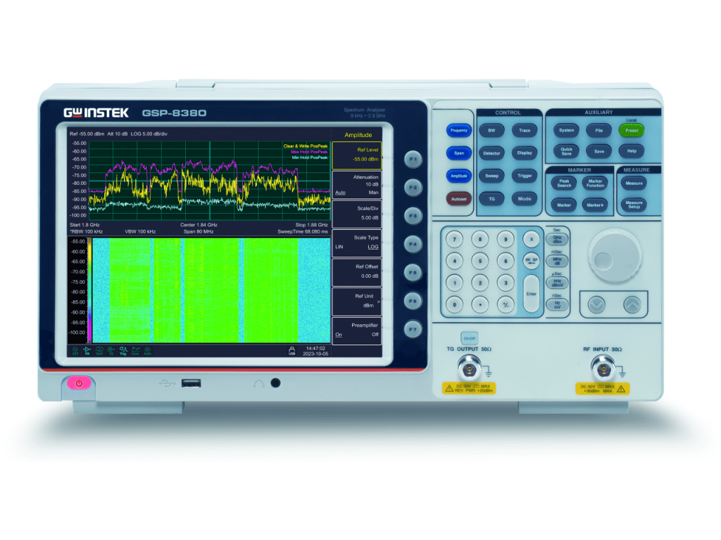 Instek GSP-8380 TG - Spectrum Analyzer with Tracking Generator