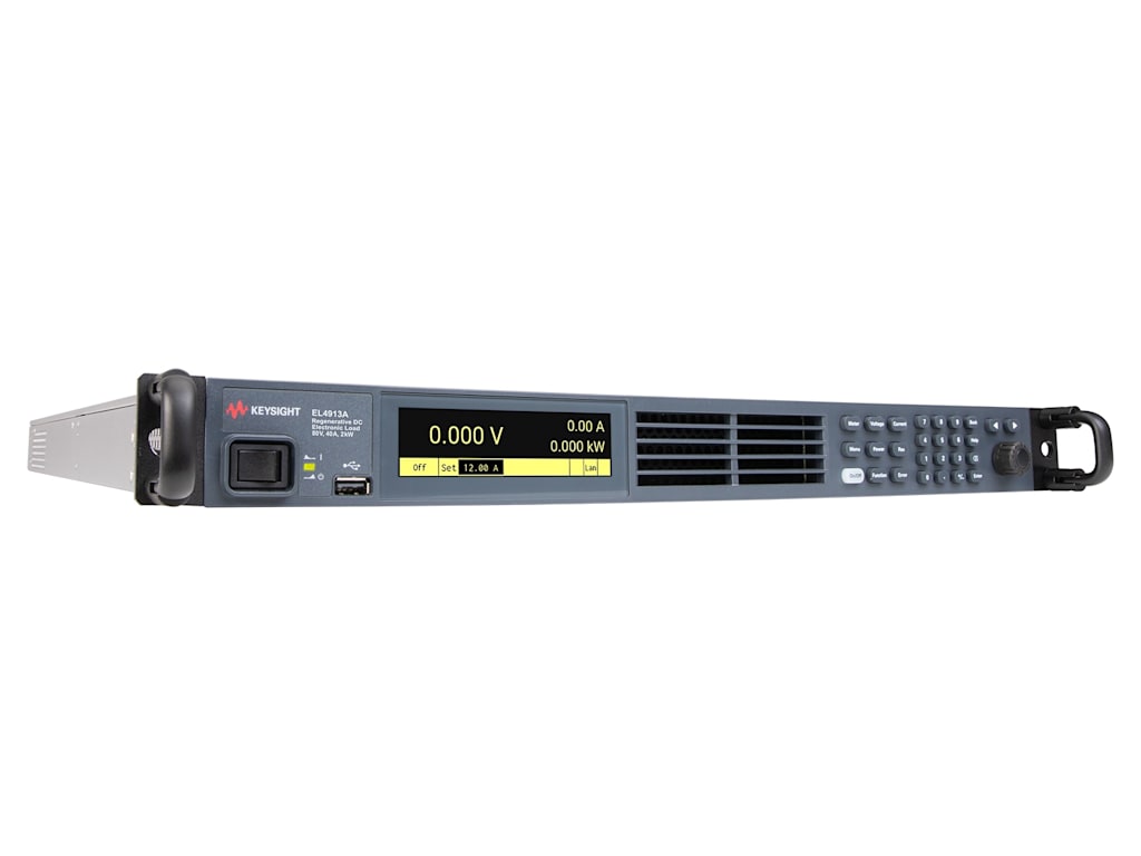 Keysight Eload Keysight EL4913A - Regenerative DC Electronic Load (80V, 40A, 2kW, 1U ...