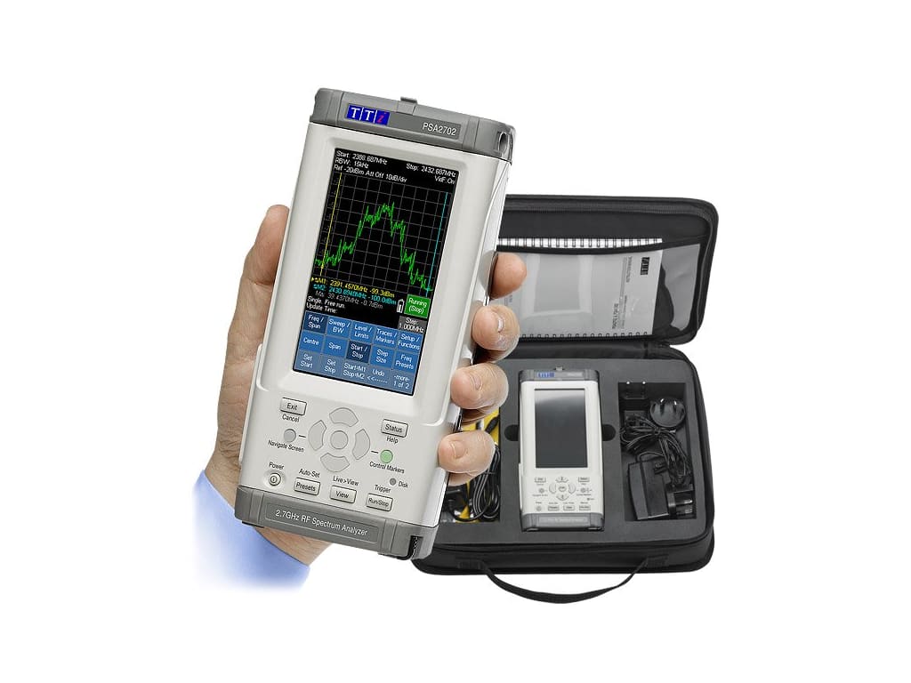TTi PSA2702USCOB Spectrum Analyzers Bandwidth Range Max 2700 Mhz