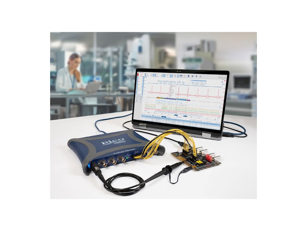 Advancedev Mso Pico 3415E MSO - PC USB MSO Oscilloscope 100 MHz, 4CH, 10-Bits, 5GS/s ...