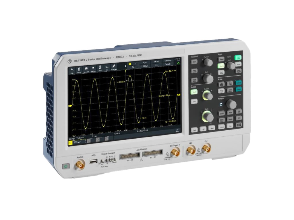 Rohde & Schwarz RTB22-100 - Digital Oscilloscope (2 Channel, 100 MHz ...