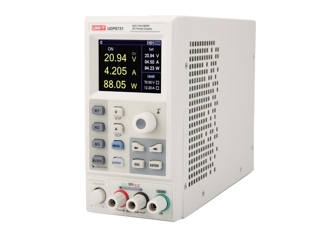 UNI-T UDP6731 - Switching DC Power Supply (360w/80V/15A/1Ch
