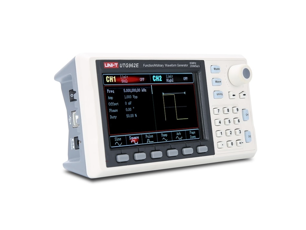 UNI-T UTG962E - Handheld Function/Arbitrary Waveform Generator (2 ...