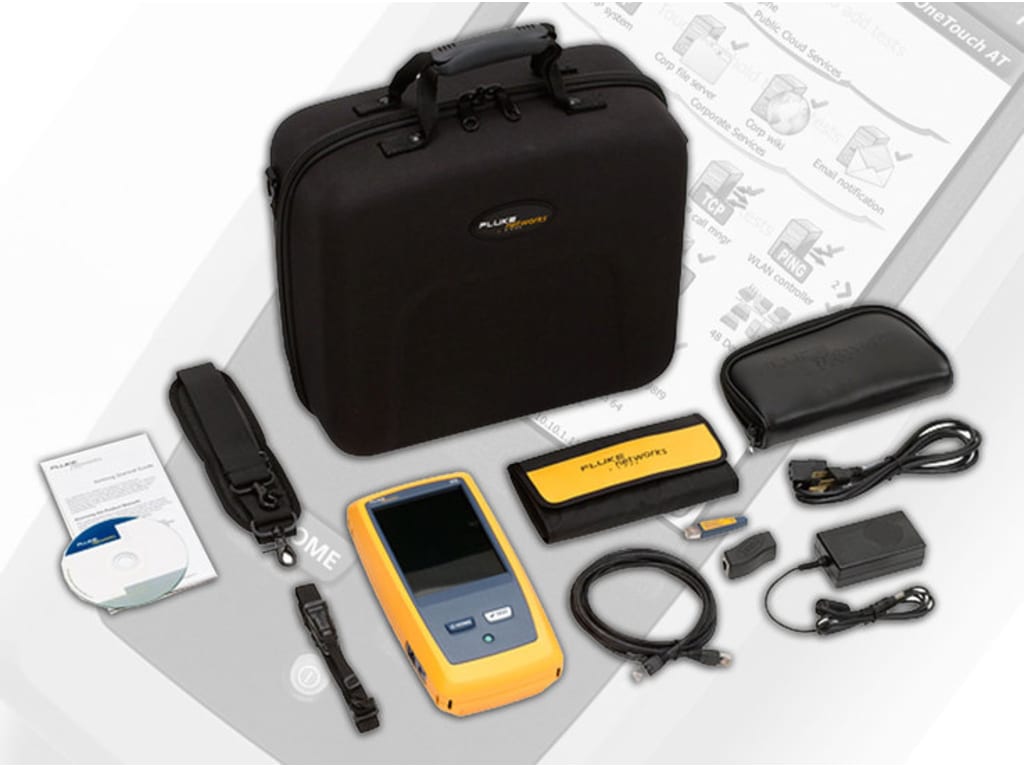 Fluke Network 1T1000/GLD AT 1000 LAN Analyzer with 1year
