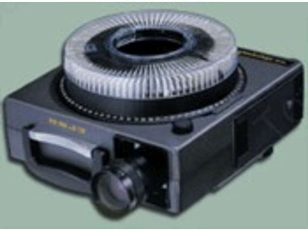 ELMO Omnigraphic 301 Slide Projector Touchboards