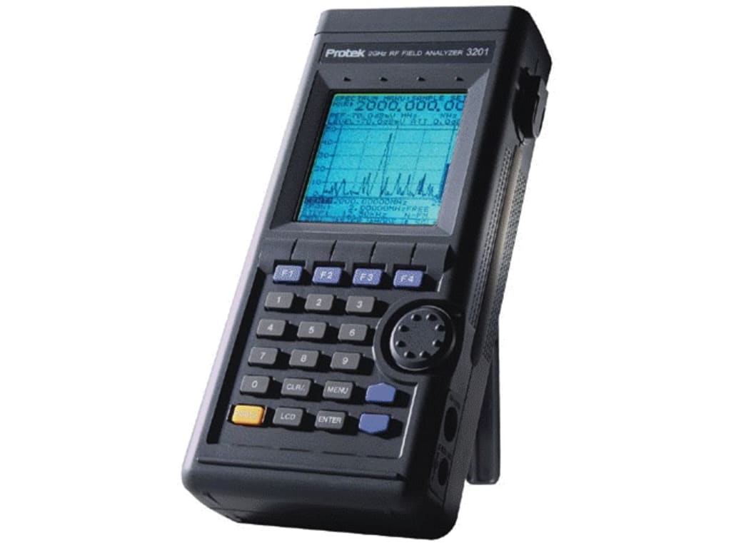 Protek 3201N Hand-Held 2GHz RF Signal Strength Analyzer | TEquipment