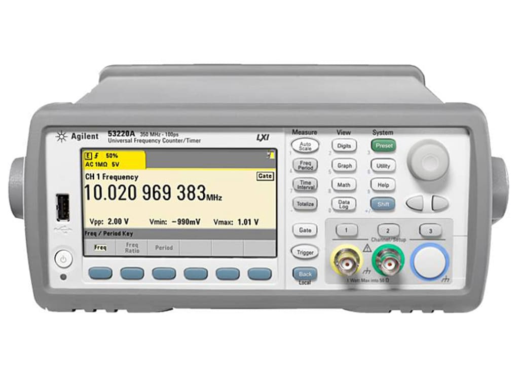 Agilent 53220A MHz Universal Frequency Counter/Timer 350 12 digits