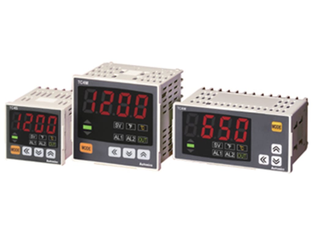 Autonics TC4S14R Temperature Controller, 1/16 DIN, Single display, 4