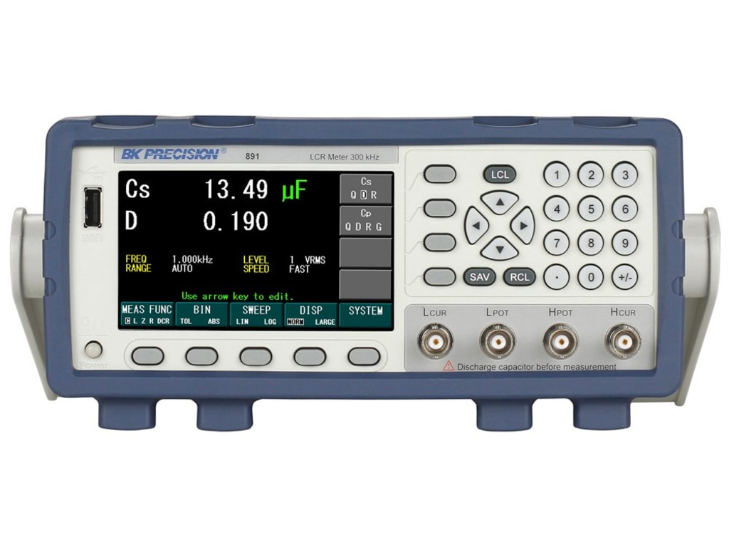 BK 891 Benchtop LCR Meter 300 kHz TEquipment