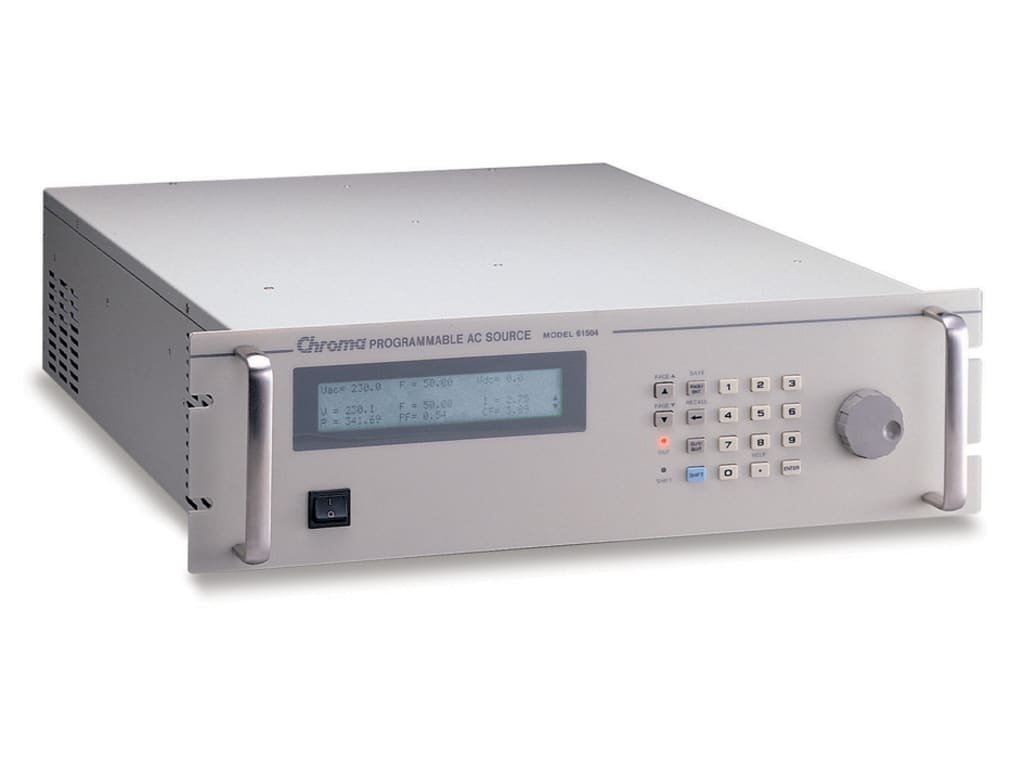 Chroma 61605 Programmable AC Source 4KVA TEquipment