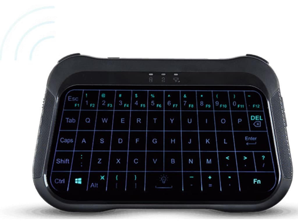 Clear Touch CTS-KB100-WF24 Mini Wireless Keyboard & Touchpad | Touchboards