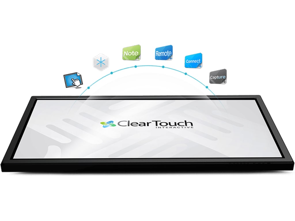 Clear Touch CTI5075H+UH10 75" H+ Series Interactive Panel with USB HID
