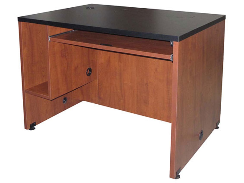 Exact DS4230 42" wide Computer Desk with Monitor Lift Touchboards