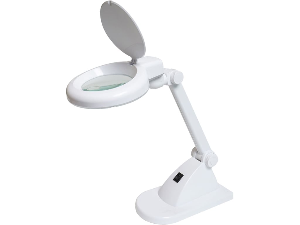 Desktop Magnifier Lamp with LED 8062D3LED-A - China Magnifier Lamp, Energy  Saving Lamp