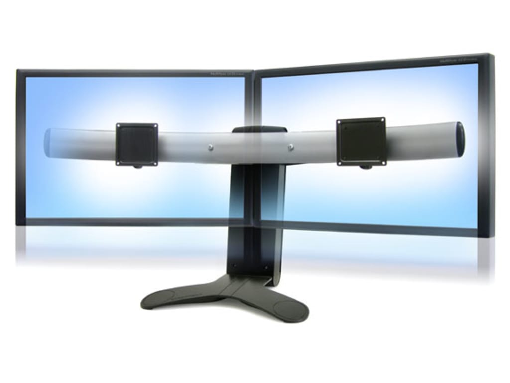 Ergotron 33299195 LX Widescreen Dual Display Lift Stand Touchboards