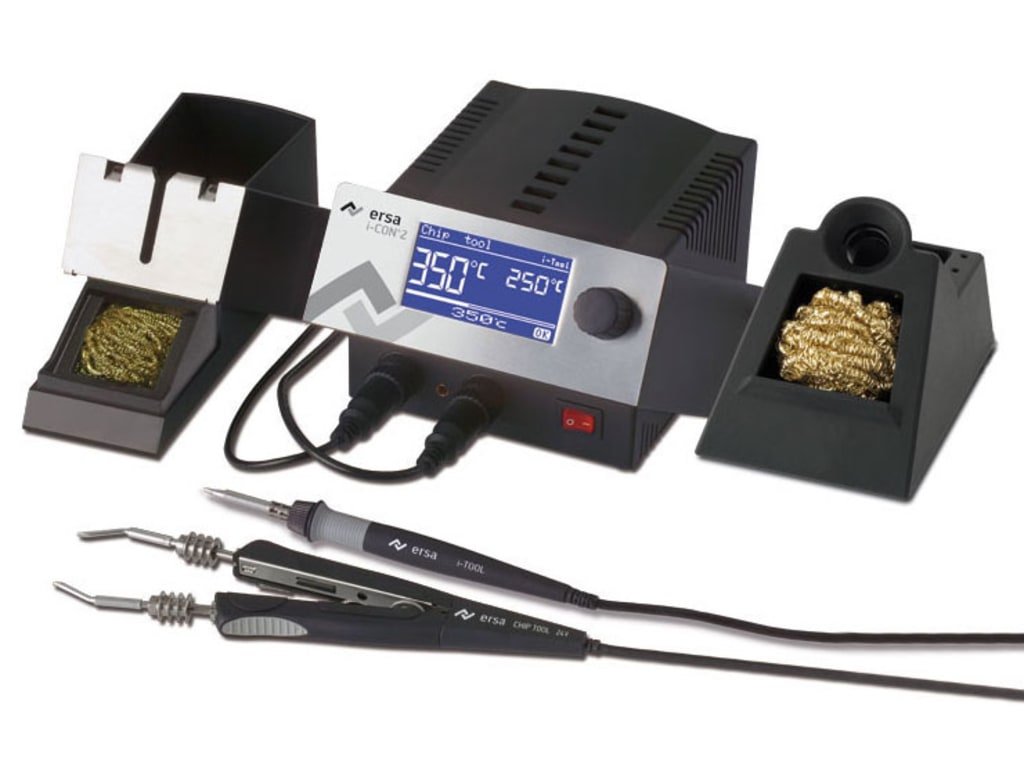 Ersa iCON 2 with iTOOL Soldering Iron, CHIP TOOL Tweezer TEquipment