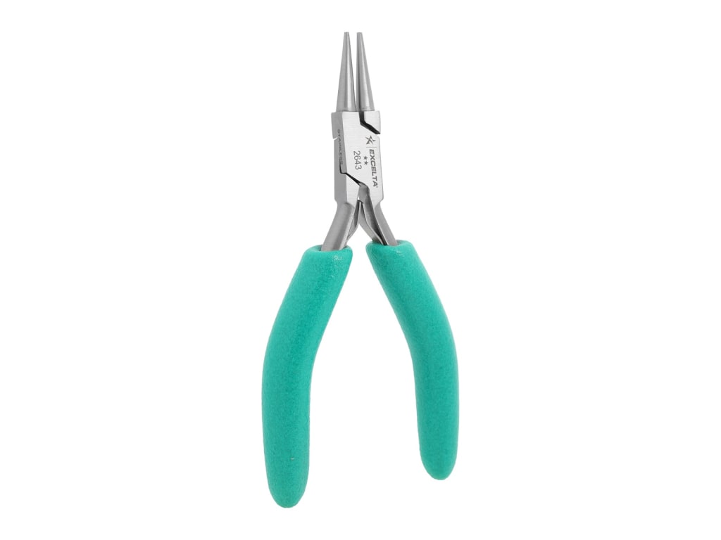 Small Needle Nose Stainless Steel Pliers, Excelta # 2647