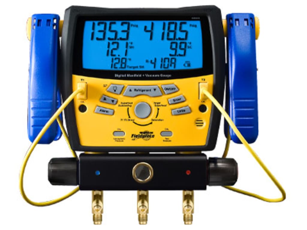 Fieldpiece SMAN3C Digital Manifold with Hard Case Fieldpiece SMAN3C