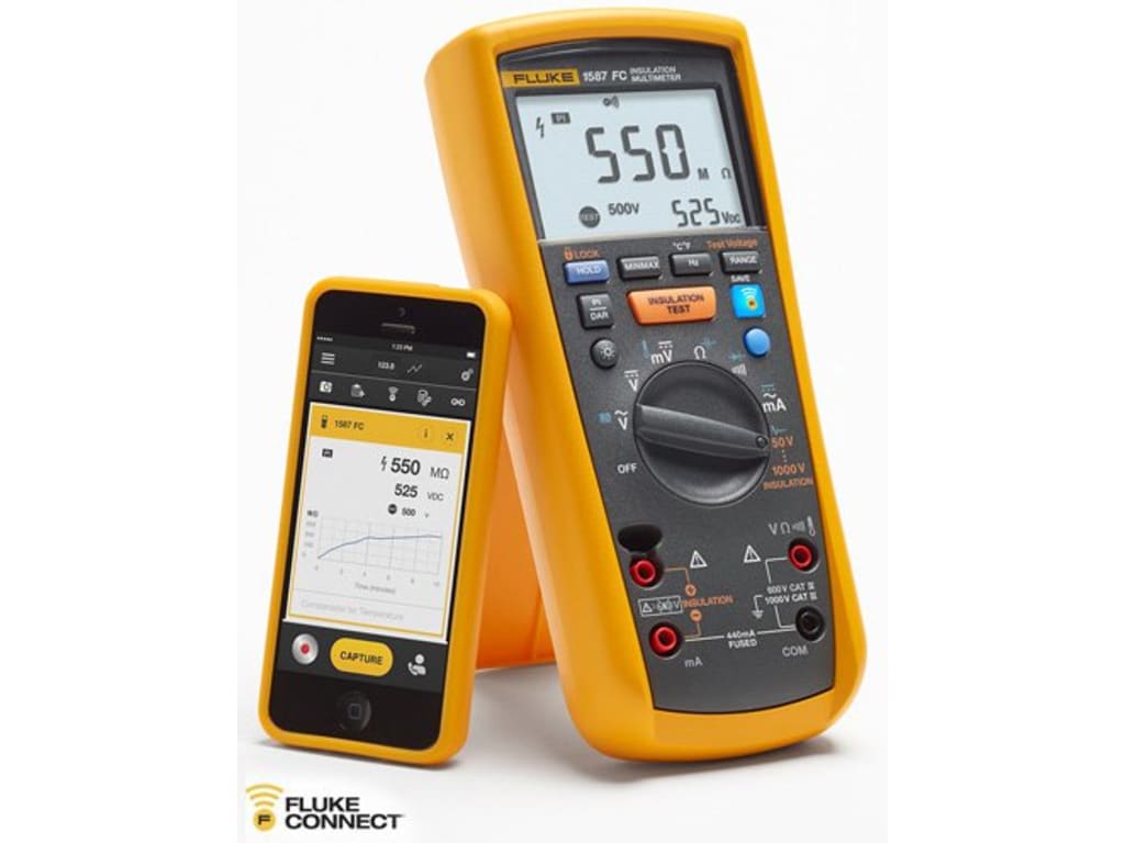 Fluke 1587 FCNIST 2in1 Insulation Multimeter with Fluke Connect