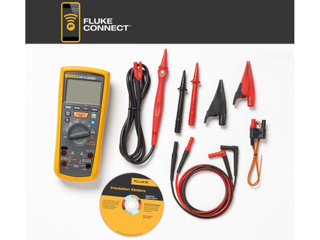 Fluke 1587 FCNIST 2in1 Insulation Multimeter with Fluke Connect