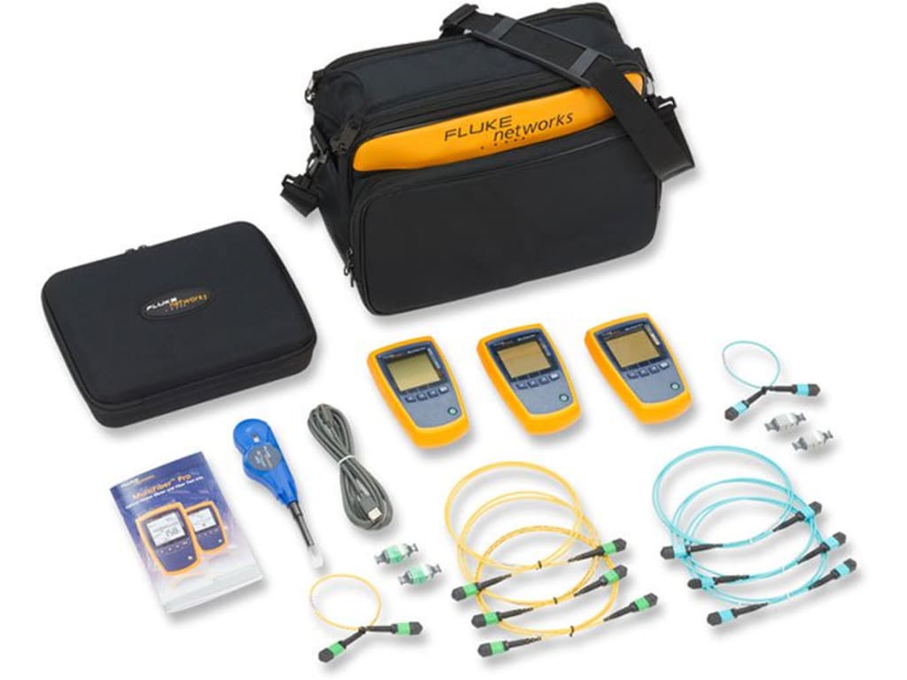 Fluke Networks MFTKMM850SM1310 Optical Power Meter and Fiber Test Kit