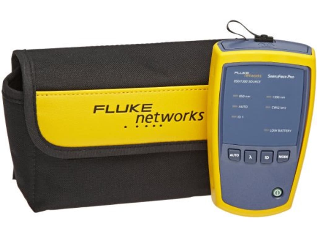 Fluke Networks SFMultiModeSource SimpliFiber Pro Multimode 850/1300 Light Source TEquipment