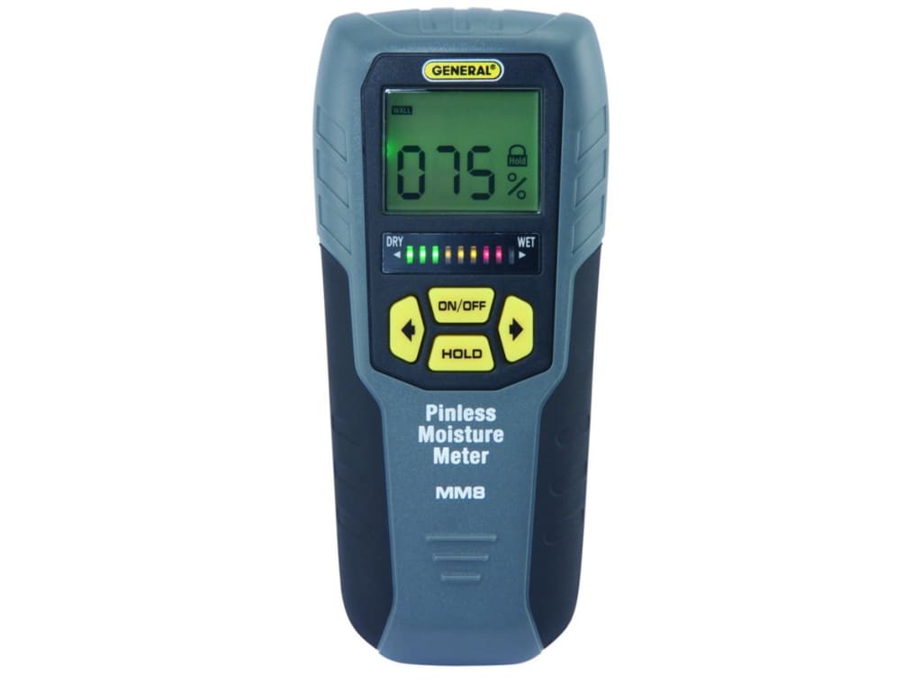 General Tools MM8 Pinless Moisture Meter TEquipment