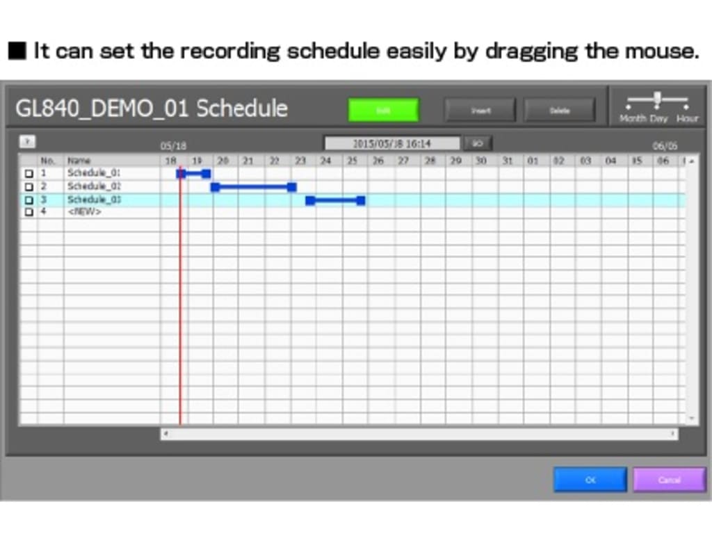 Graphtec GL240 10 Channels 4.3" Color Display Data Logger TEquipment