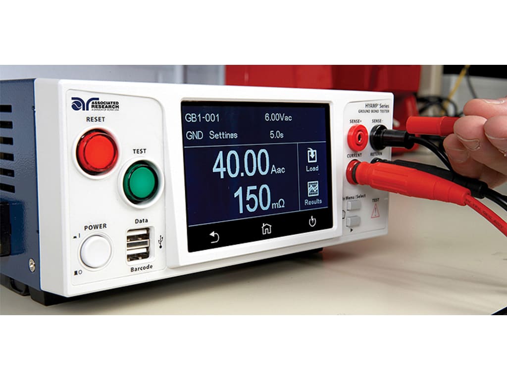Associated Research 03240 HYAMP Ground Bond Tester TEquipment