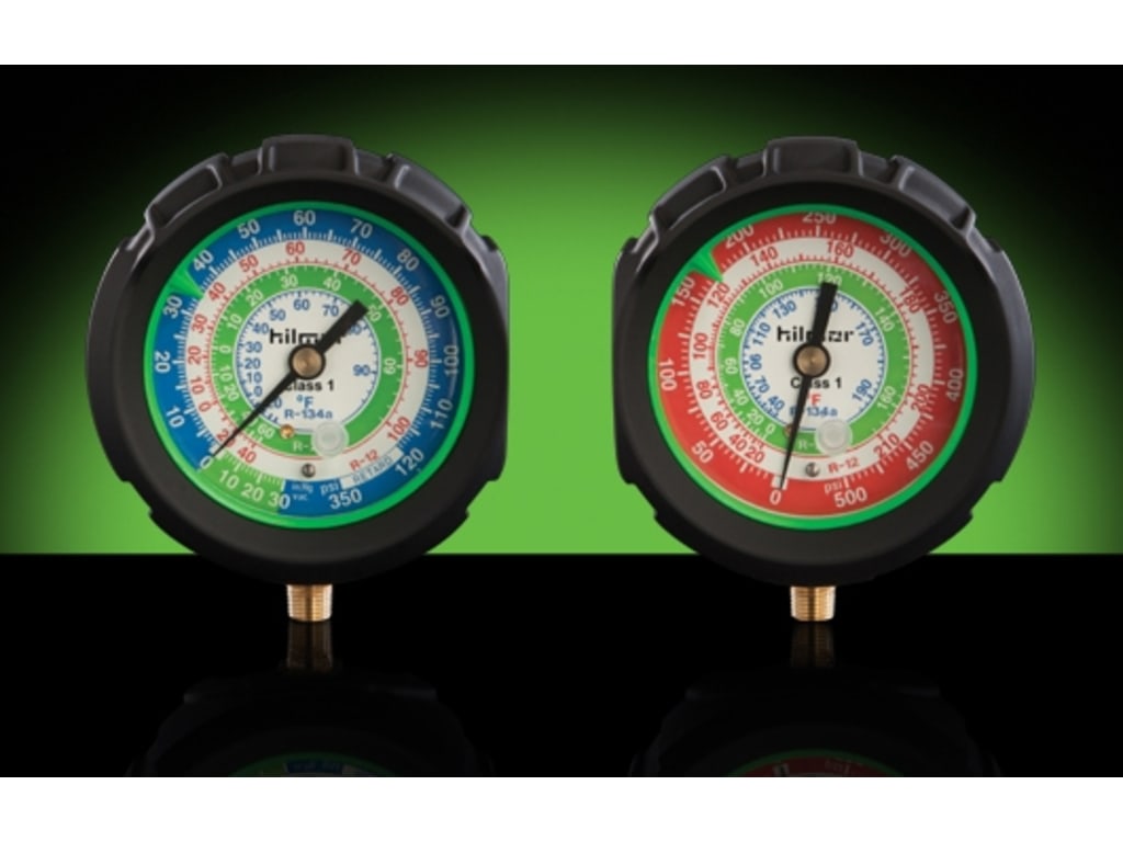 Hilmor AG22407410H Analog Gauge, High Side HP22407C410A (Catalog