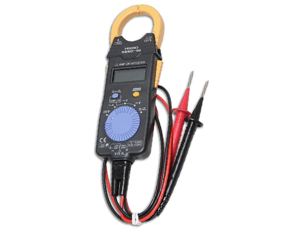Hioki 328010 Clamp Meters Type Standard Style, True RMS No TechEdu