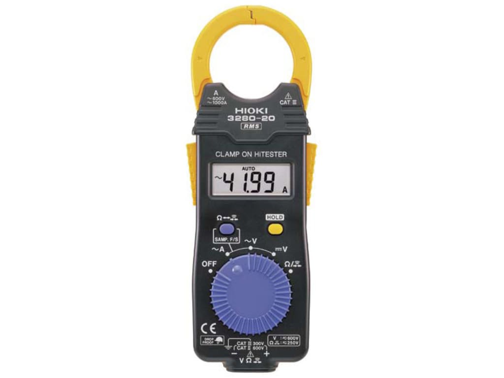 Hioki 328020 Clamp Meters Type Standard Style, True RMS Yes TechEdu