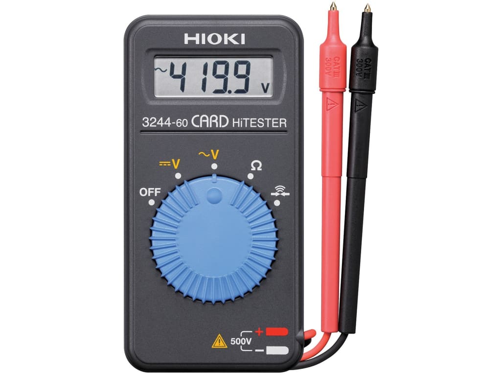Hioki 324460 Handheld Multimeters Type Digital, Style HandHeld