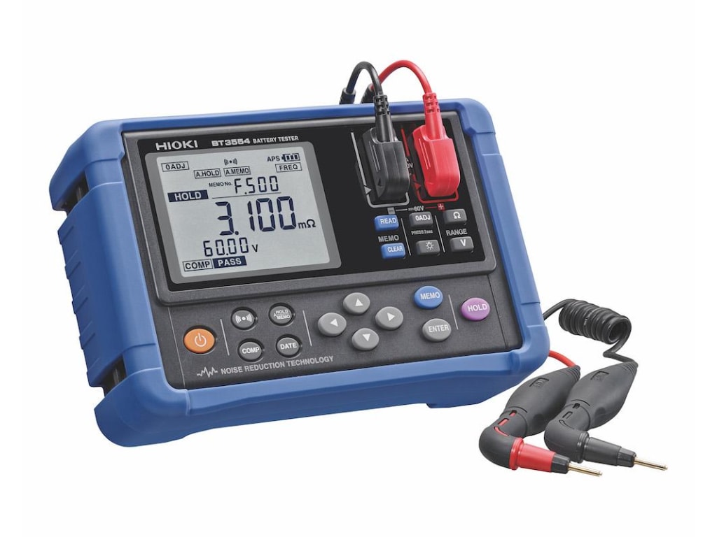 Hioki BT355410 Portable Battery Tester with L2020 Probes TEquipment
