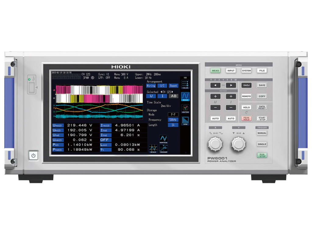 Hioki PW600106 Power Analyzer 6 Channel TEquipment
