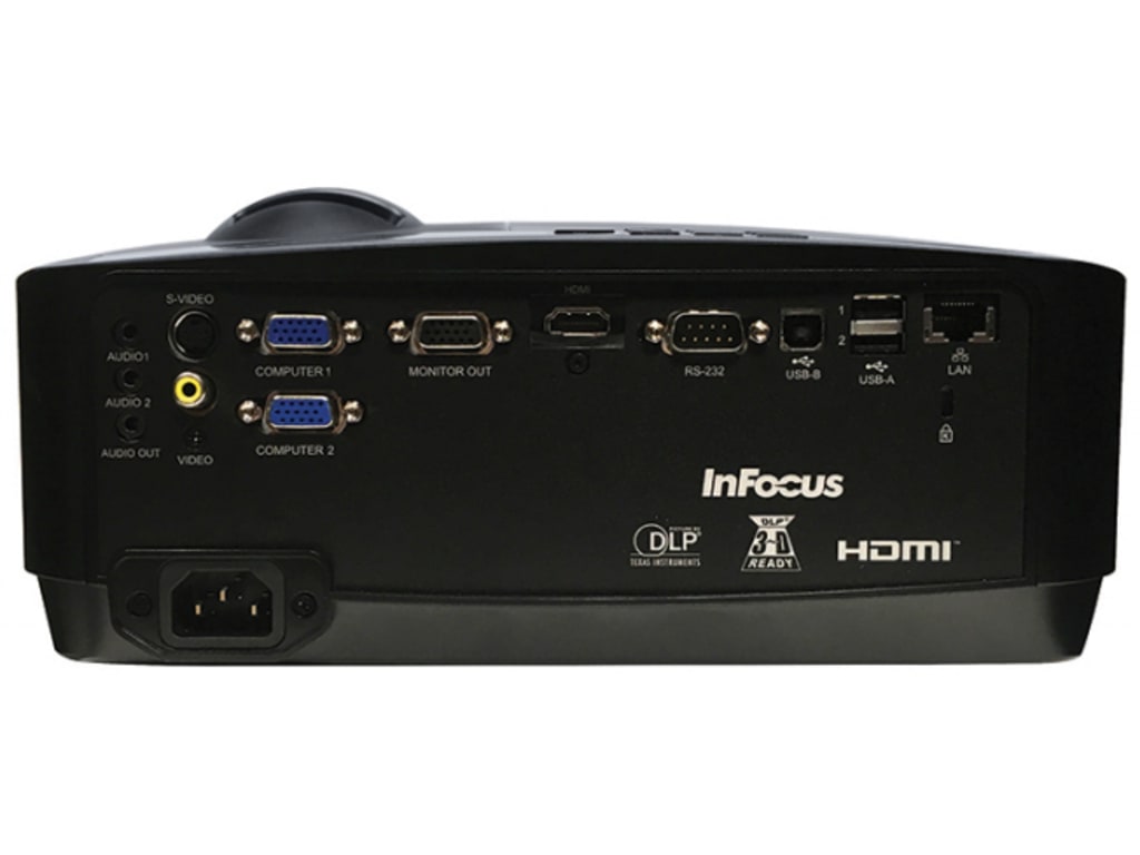 connect infocus projector to laptop with hdmi cable