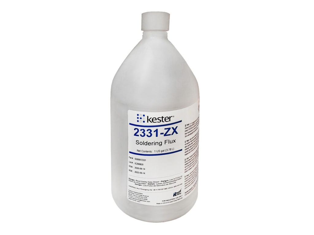 Kester 63-0097-2331 - 2331-ZX Soldering Flux, Organic, Water-Soluble, 1  Gallon