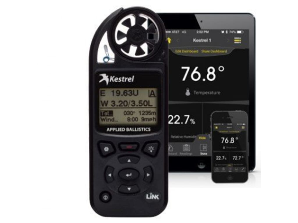 Kestrel 0857ALBLZ 5700 Elite Meter with Applied Ballistics with LiNK