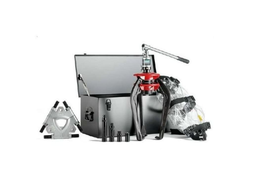 SKF TMMA 75H/SET 75kN EasyPull Hydraulic Jaw Puller Set TEquipment