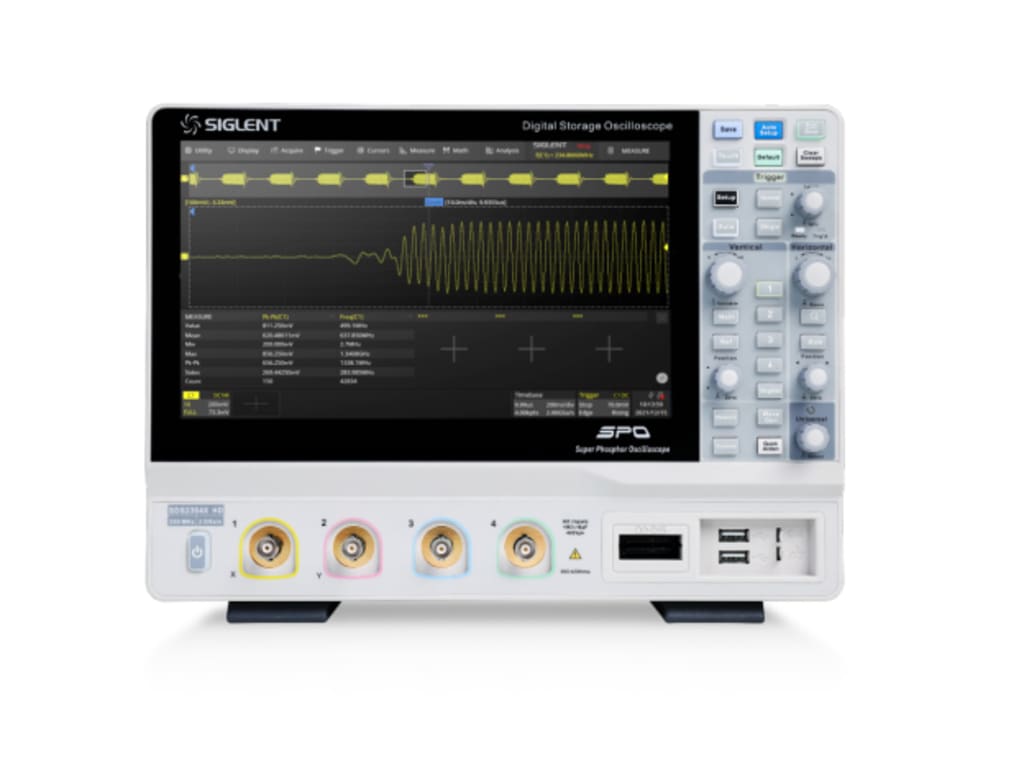 Siglent SDS2104X HD - High Resolution Digital Storage Oscilloscope (100 ...